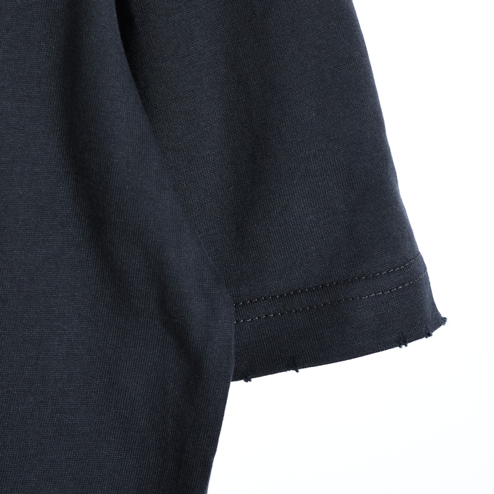 YESKICKS Balenciaga Bekind Logo Letter Print Fade Color T-shirt for Unisex - Image 3