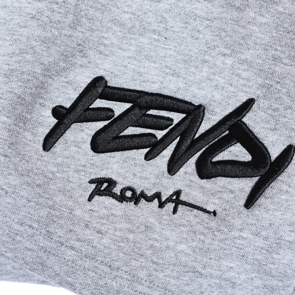 YESKICKS Fendi Embroidered Letter Shorts Pants for Unisex - Image 3