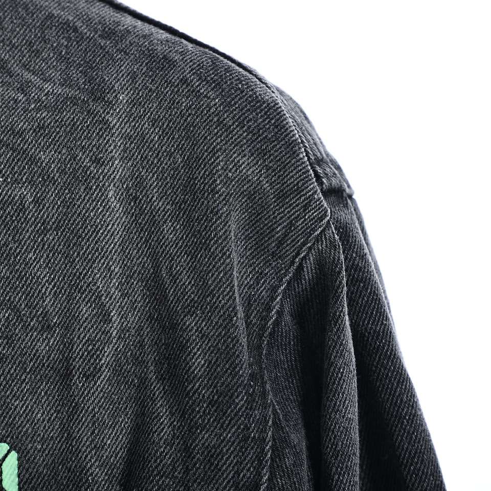 YESKICKS Balenciaga 520 Capsule Luminous Denim Jacket For Unisex - Image 3