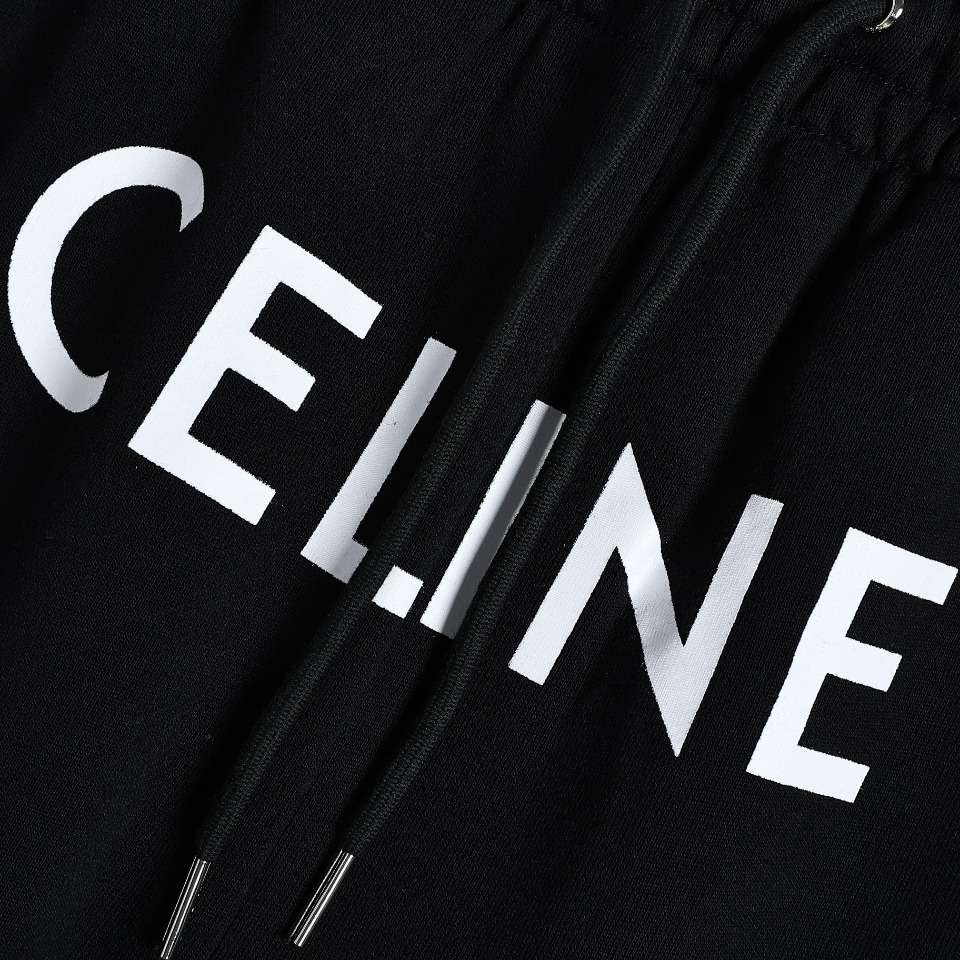 YESKICKS Celine Alphabet Print Athleisure Pants For Unisex - Image 3