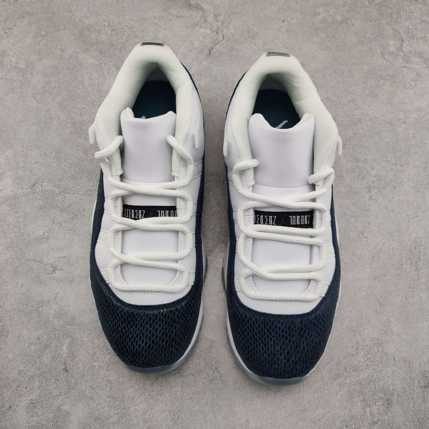 Air Jordan 11 Retro Low Snake Navy CD6846-102 Replica Sneaker - Image 4