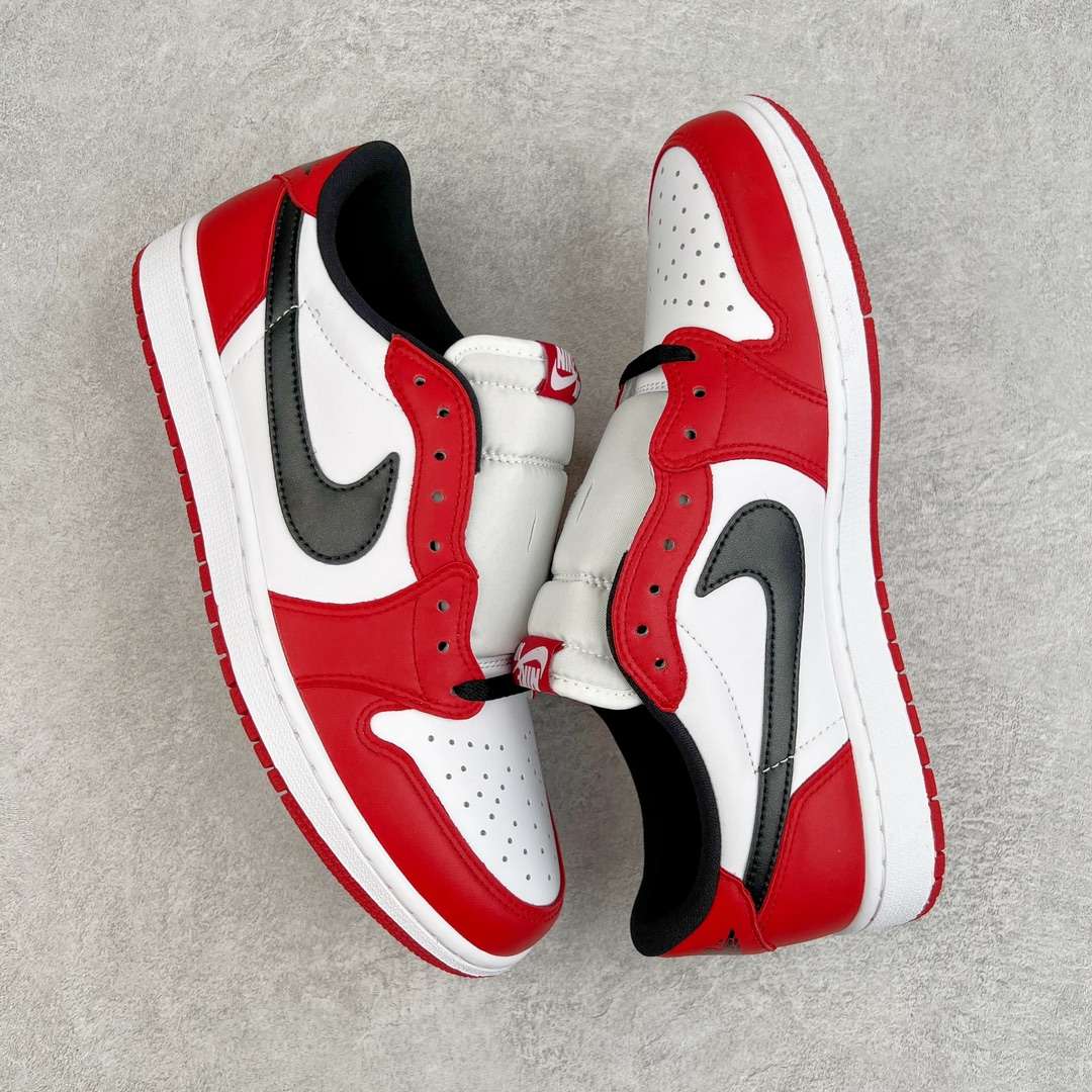 Air Jordan 1 Retro Low Chicago 705329-600 Replica Sneaker - Image 4