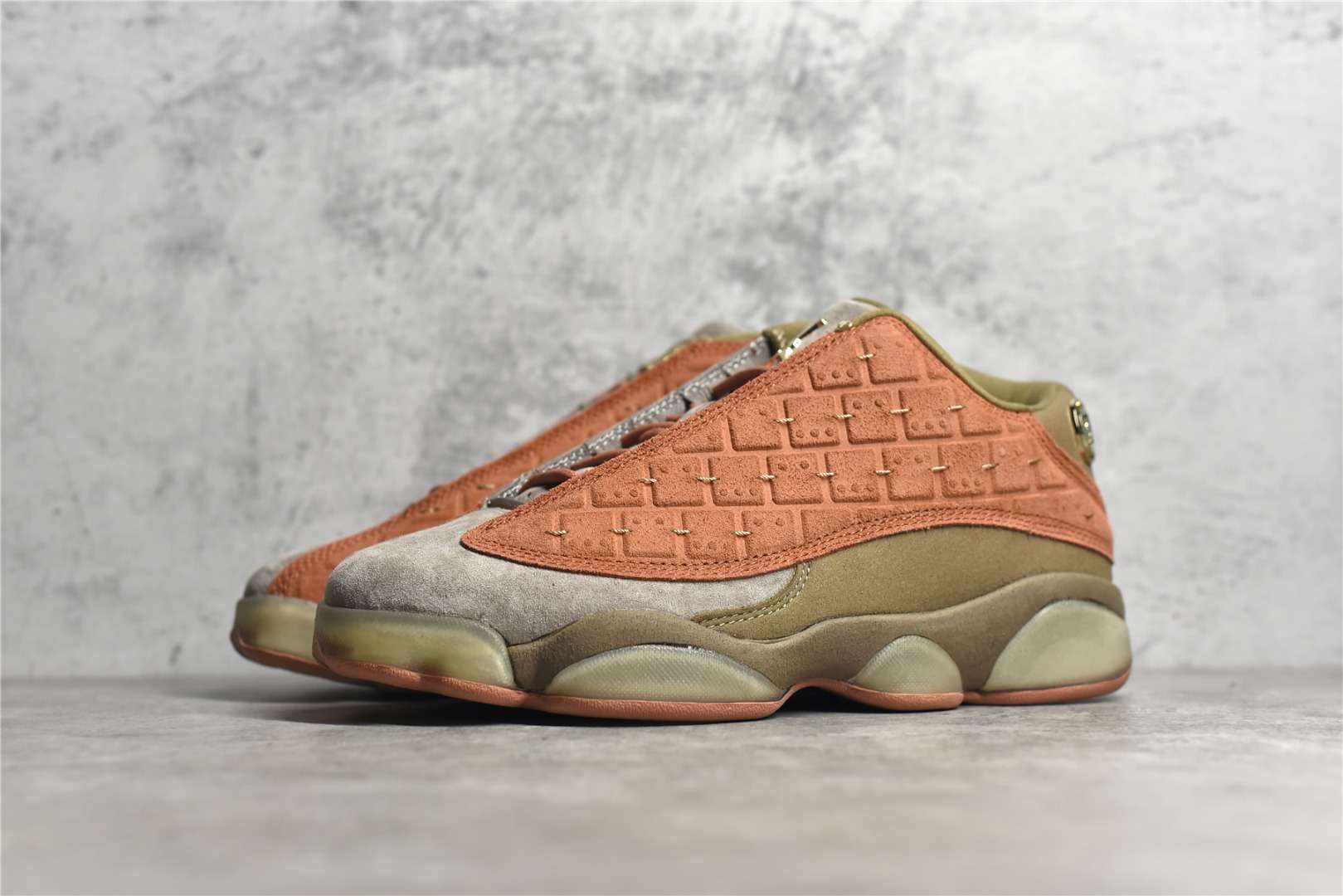 Air Jordan 13 Retro Low CLOT Sepia Stone Replica Replica AT3102-200 - Image 3