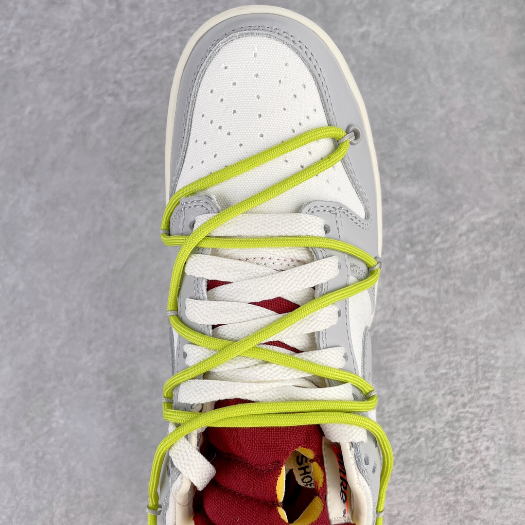 YESKICKS Off White x Dunk Low ‘Lot 08 of 50’Replica DM1602-106 - Image 5