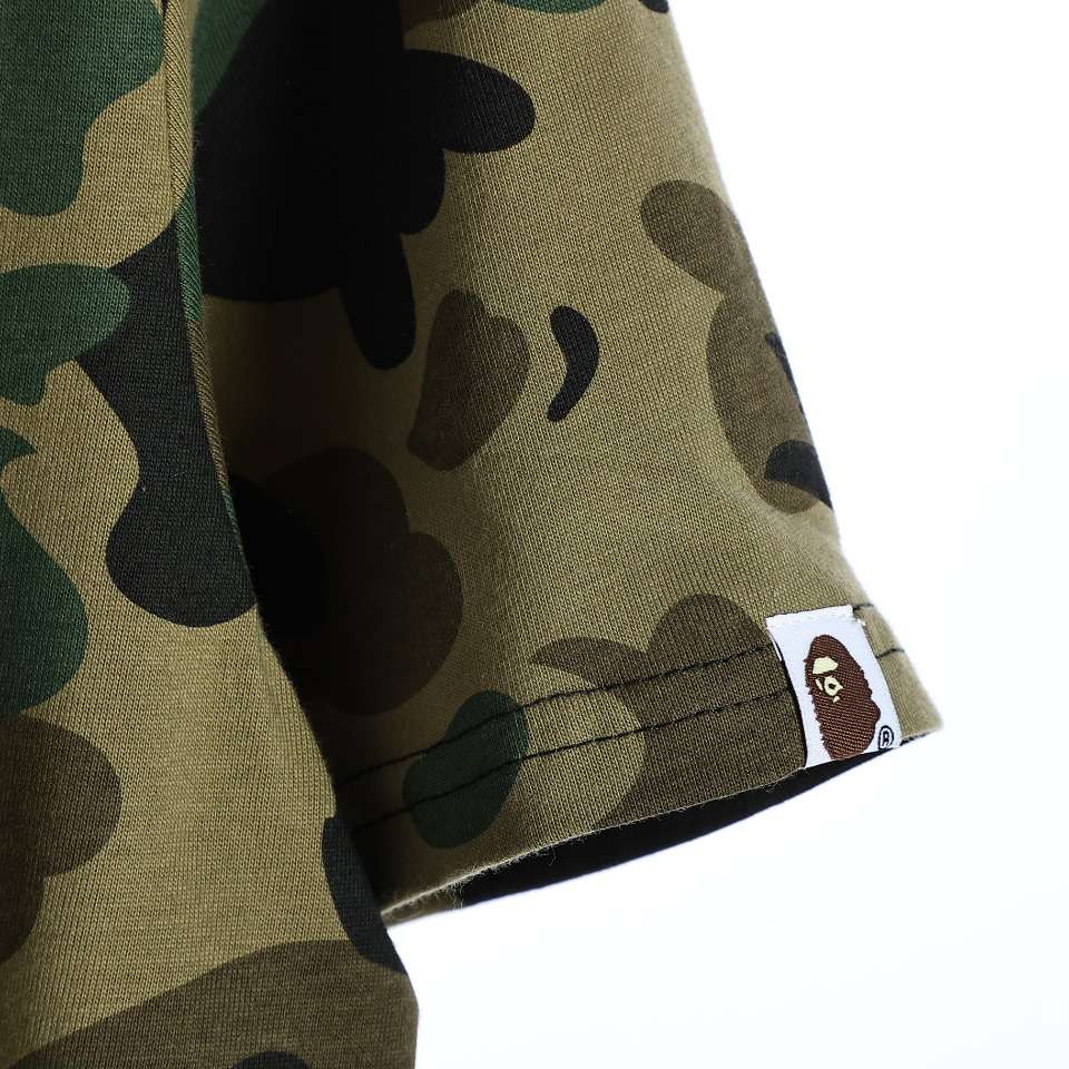 YESKICKS Bape Color Clash Cartoon Print T-Shirt for Unisex - Image 4