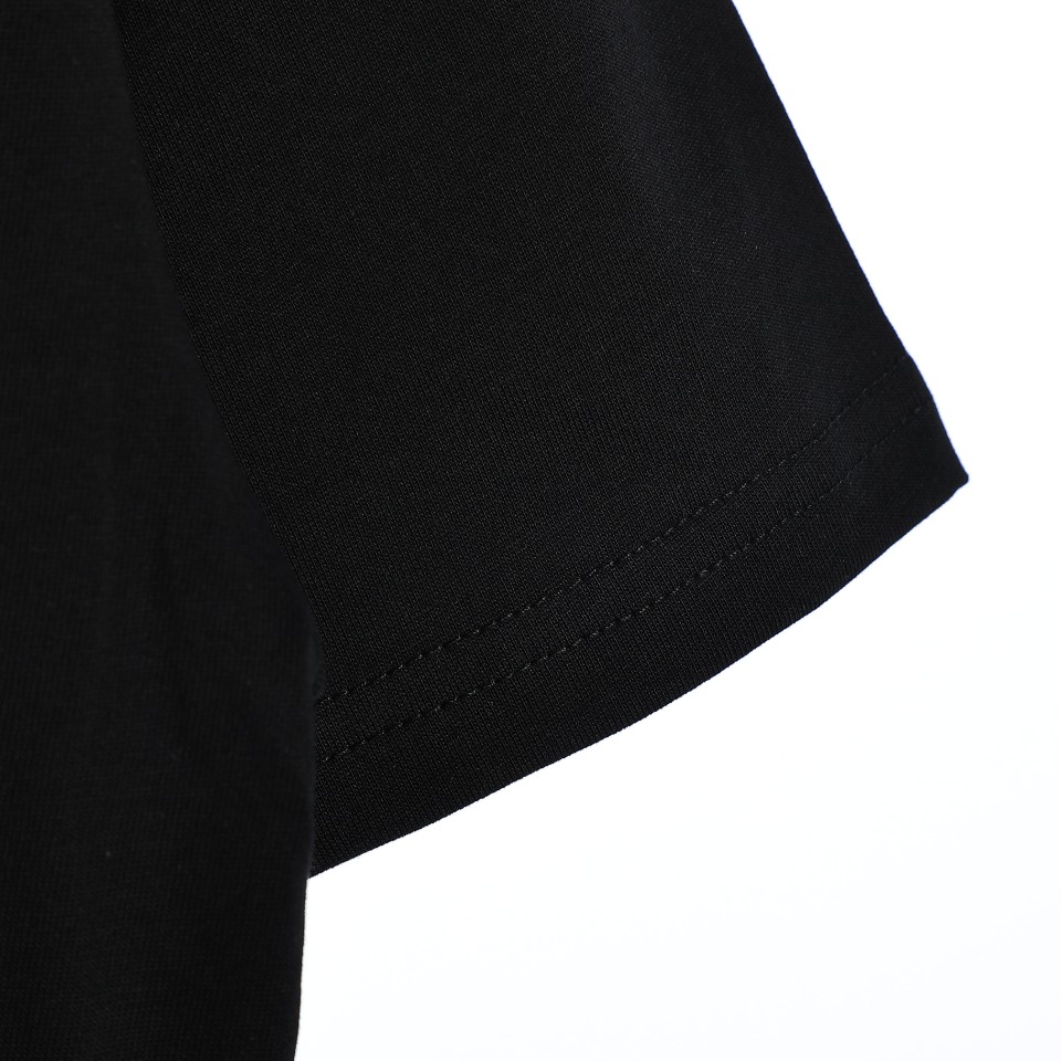 YESKICKS Gucci Logo Print T-Shirt for Unisex Black And White - Image 4