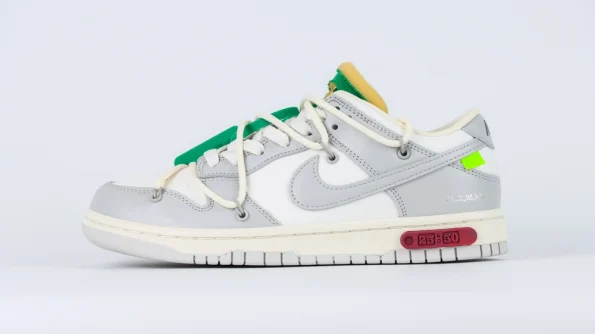 Off-White x Dunk Low ‘Lot 25 of 50’ Reps DM1602-121 - Image 3