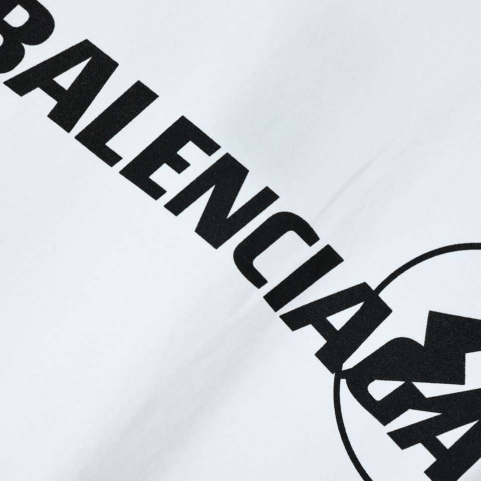 YESKICKS Balenciaga Letter Lightning Print For Unisex Black And White - Image 4