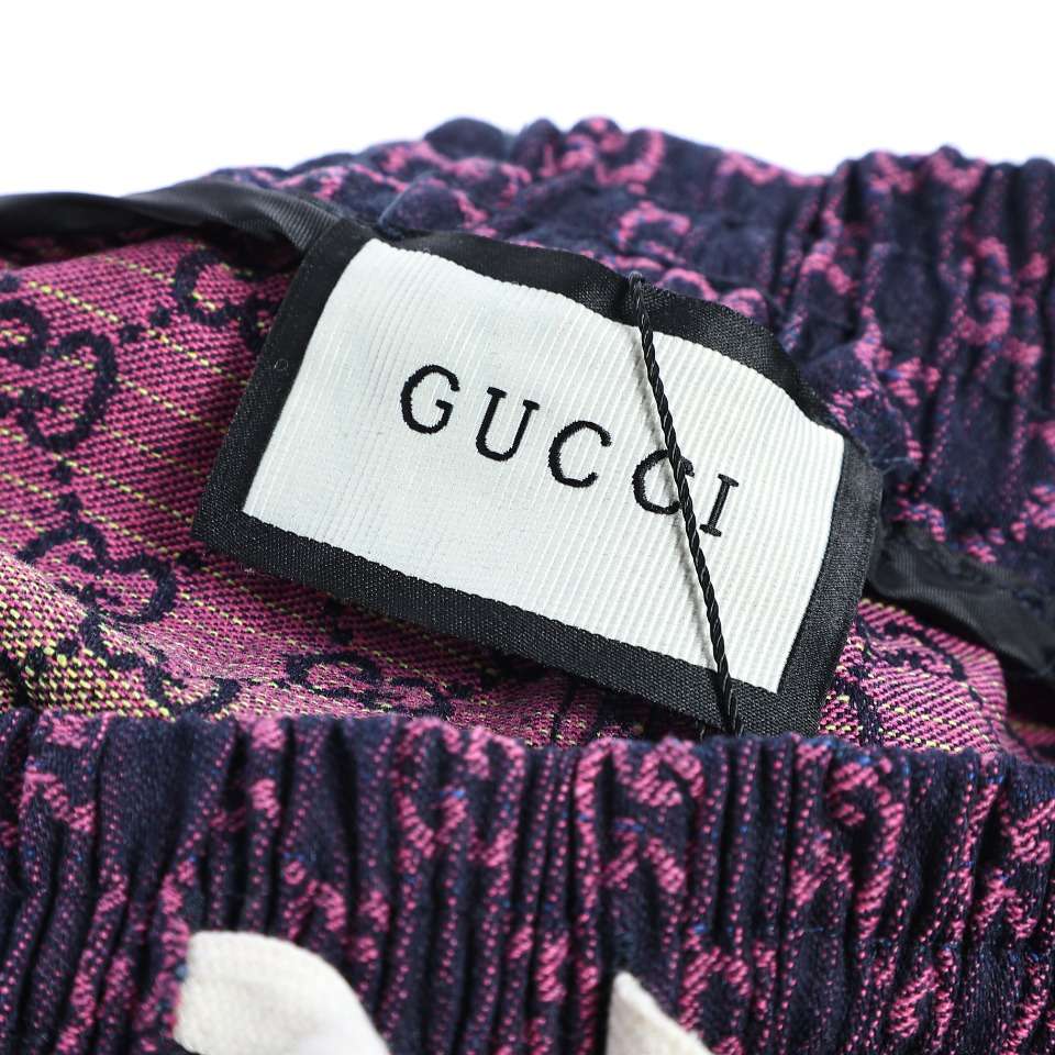 YESKICKS Gucci Gradient Denim Shorts For Men - Image 4