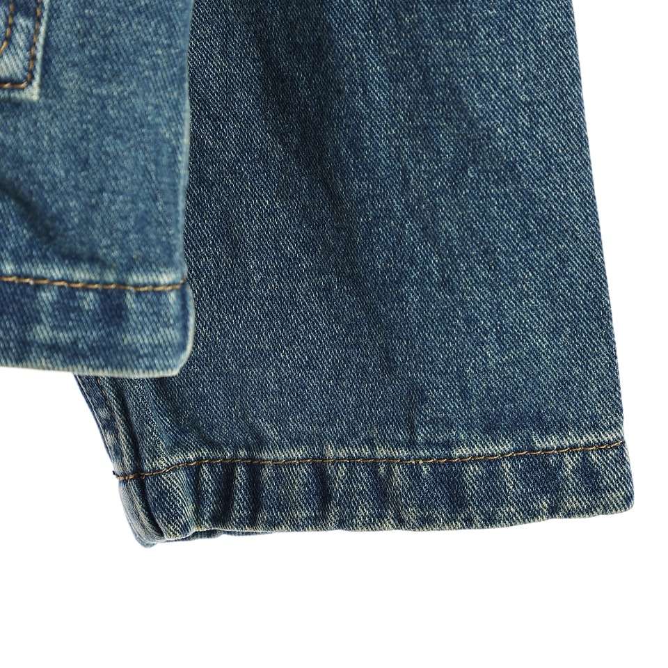 YESKICKS Louis Vuitton Embossed Denim Jacket For Unisex - Image 4