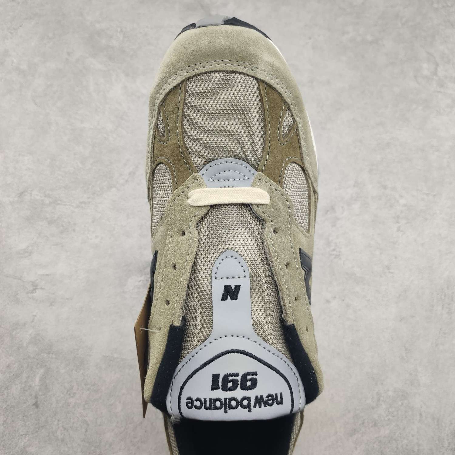 YESKICKS New Balance 991 MiUK JJJJound Grey Olive M991JJA - Image 5