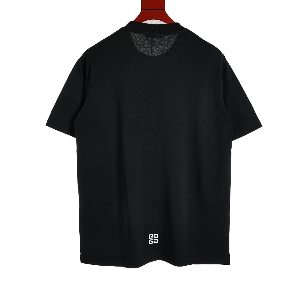 YESKICKS Givenchy Colorful Letters Logo Print For Unisex Black And Gray - Image 4