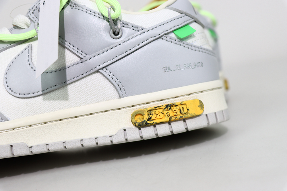 OFF-WHITE X DUNK LOW ‘LOT 43 OF 50’Replica DM1602-128 - Image 6