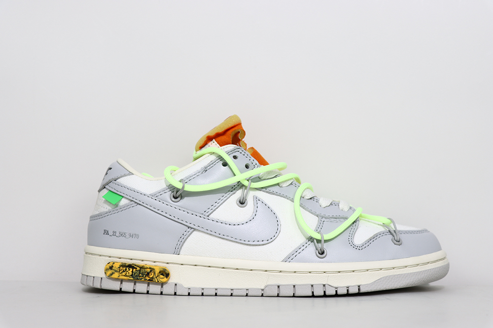 OFF-WHITE X DUNK LOW ‘LOT 43 OF 50’Replica DM1602-128 - Image 7