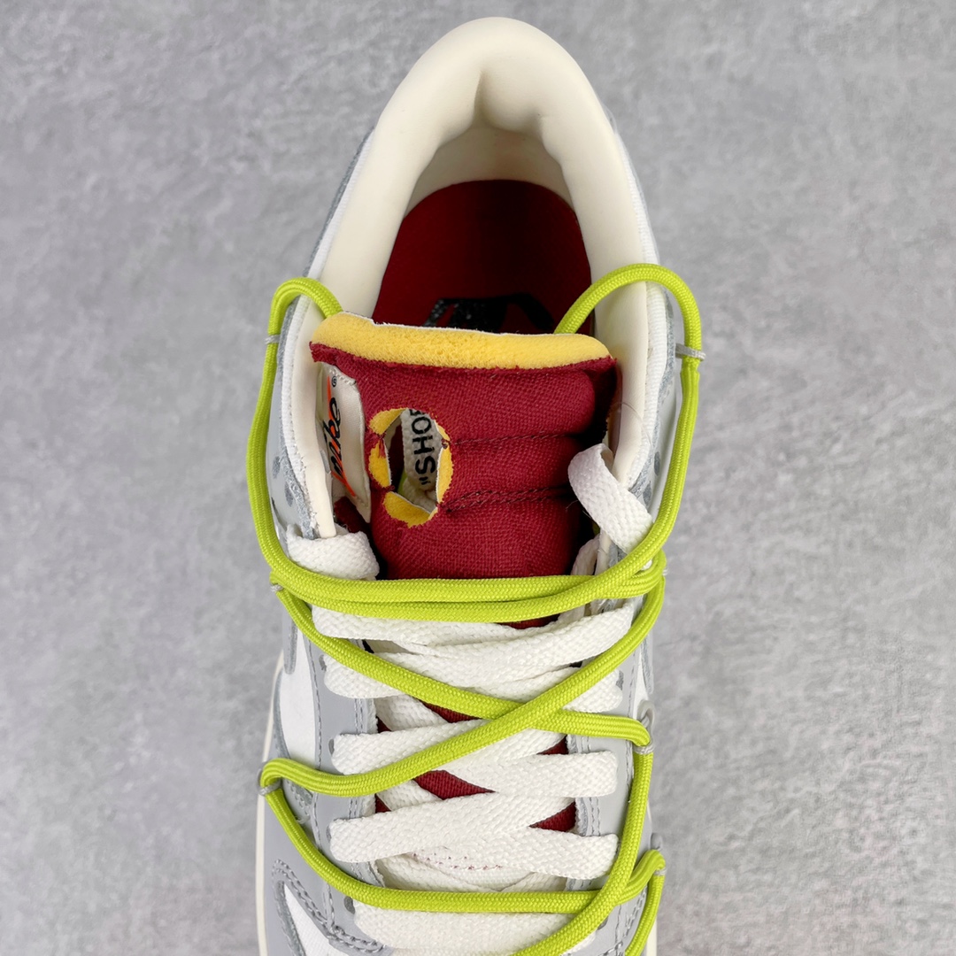 YESKICKS Off White x Dunk Low ‘Lot 08 of 50’Replica DM1602-106 - Image 6