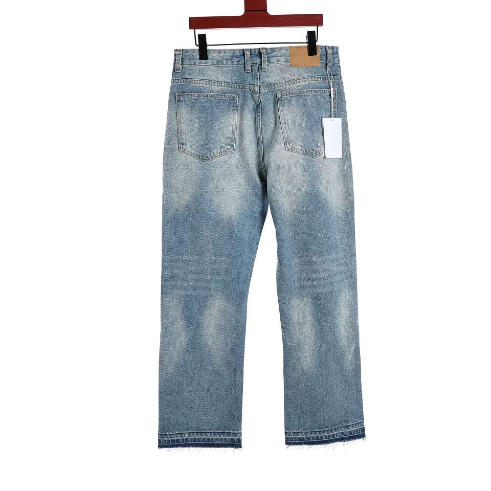 YESKICKS Celine Street Style Long Ripped Jeans for Unisex - Image 5