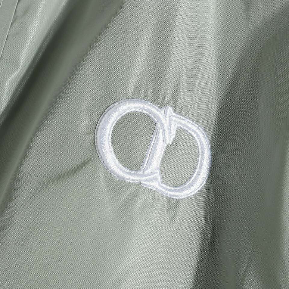 YESKICKS DIOR Embroidered Zip-front Windbreaker Jacket for Unisex - Image 5