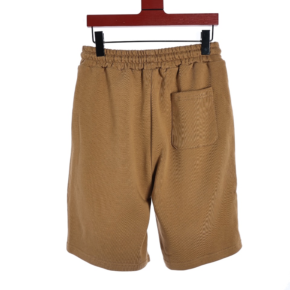 YESKICKS Louis Vuitton Scissor Short Pants Vintage Street wear For Unisex Brown and Black - Image 5