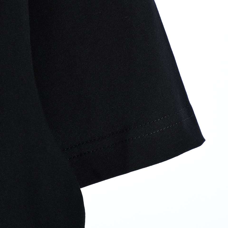 YESKICKS Balenciaga Fluorescent Green Foam Logo Pattern T-shirt for Unisex Black And White - Image 6