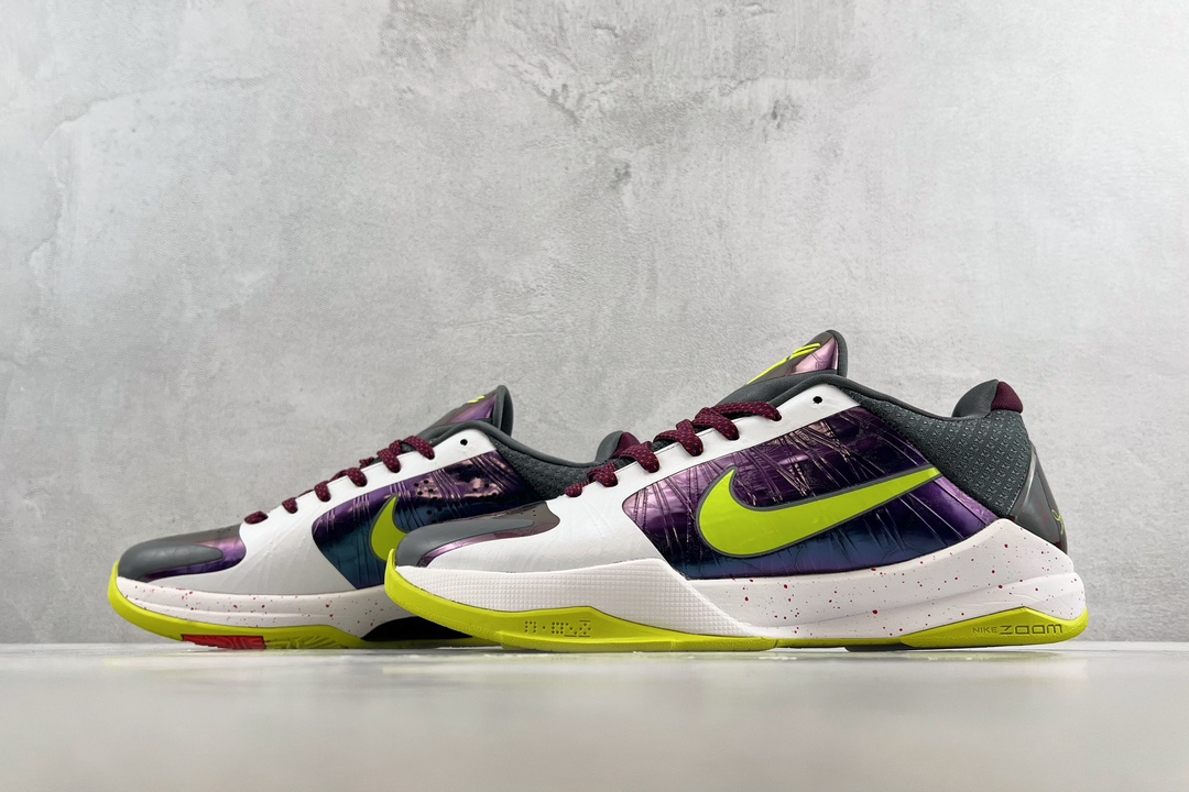 YESKICKS Nike Kobe 5 Protro Chaos High Quality Replica CD4991-100 - Image 6