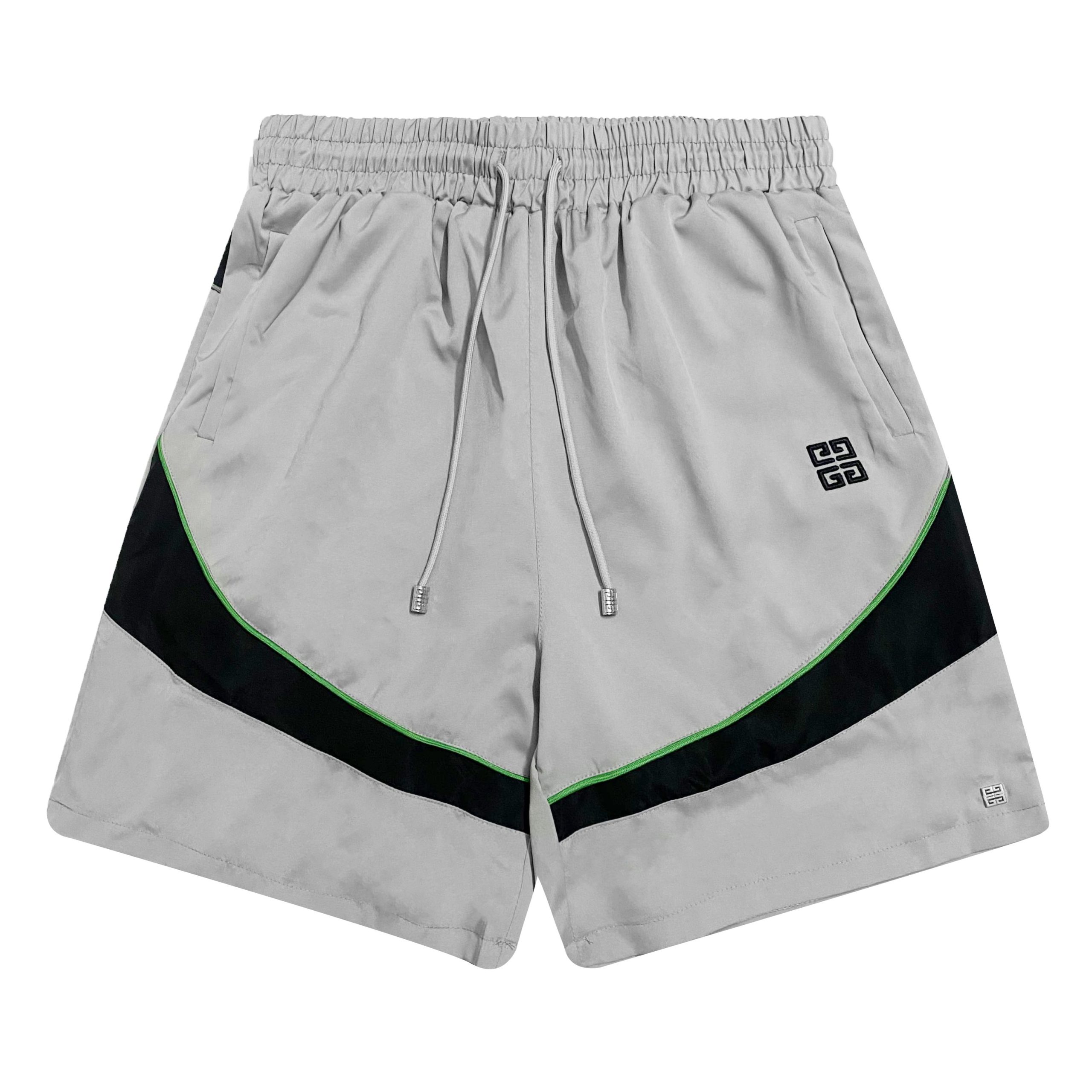 YESKICKS Givenchy Short Pants For Unisex Black And Gray - Image 5