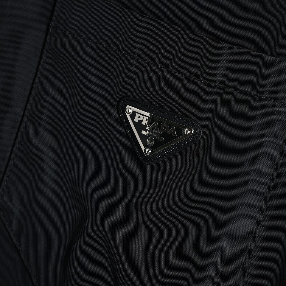 YESKICKS Prada Recycled Nylon Shirt Jacket For Men - Image 5