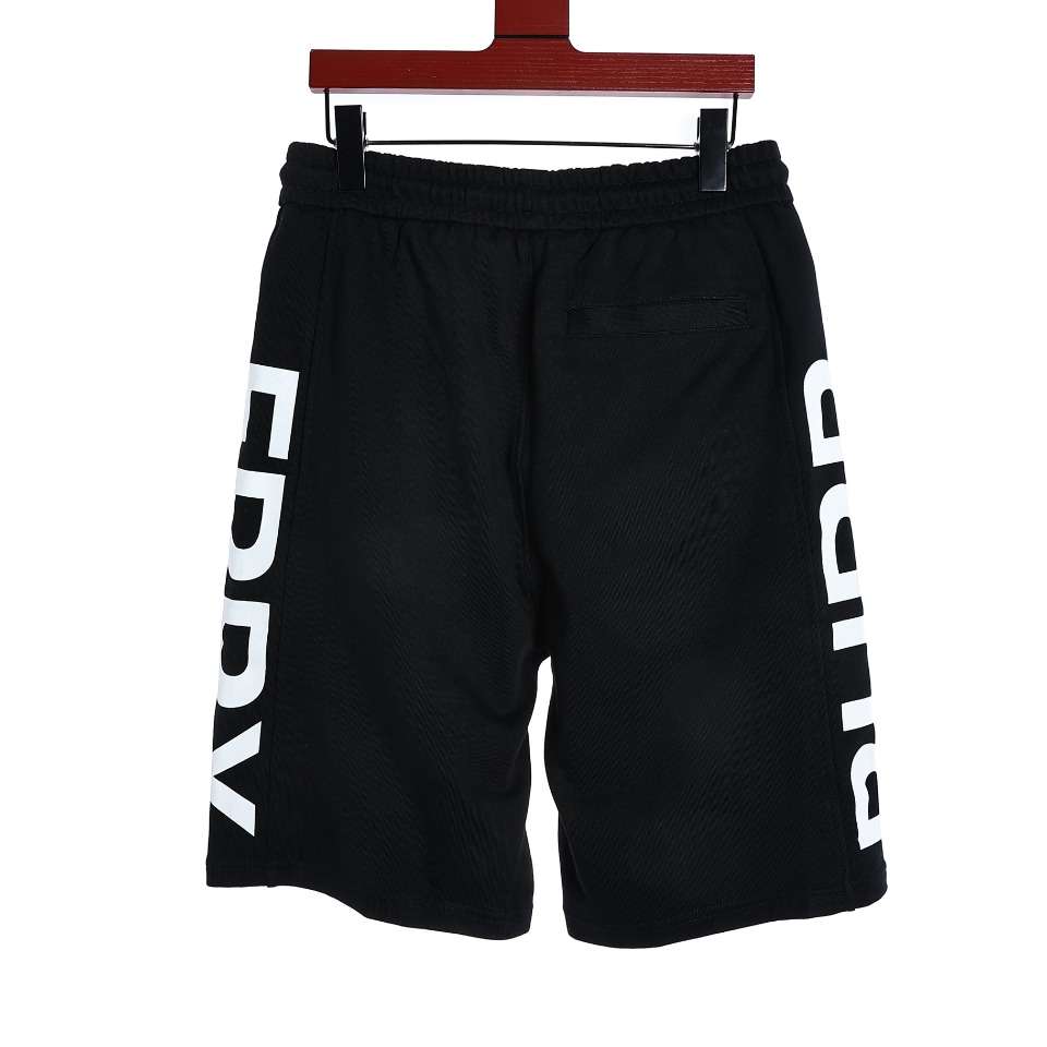 YESKICKS Burberry Side Embossed Rubberized Letter Shorts For Unisex - Image 5