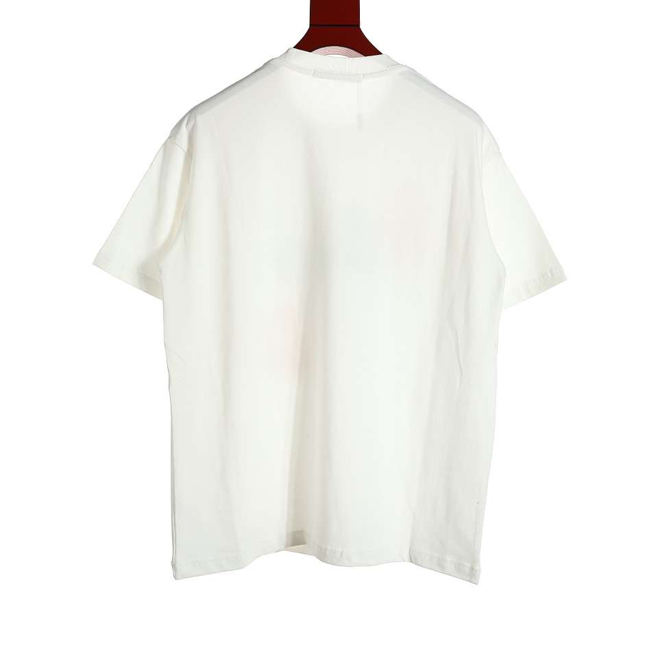 YESKICKS Givenchy Scarlet Rose Print T-Shirt For Unisex Black And White - Image 5