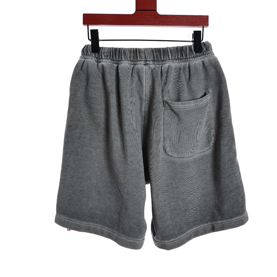 YESKICKS Burberry Dirty Hand Painted Alphabet Zipper Shorts For Men - Image 5