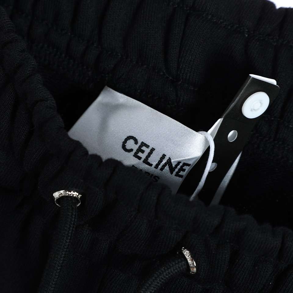 YESKICKS Celine Alphabet Print Athleisure Pants For Unisex - Image 5