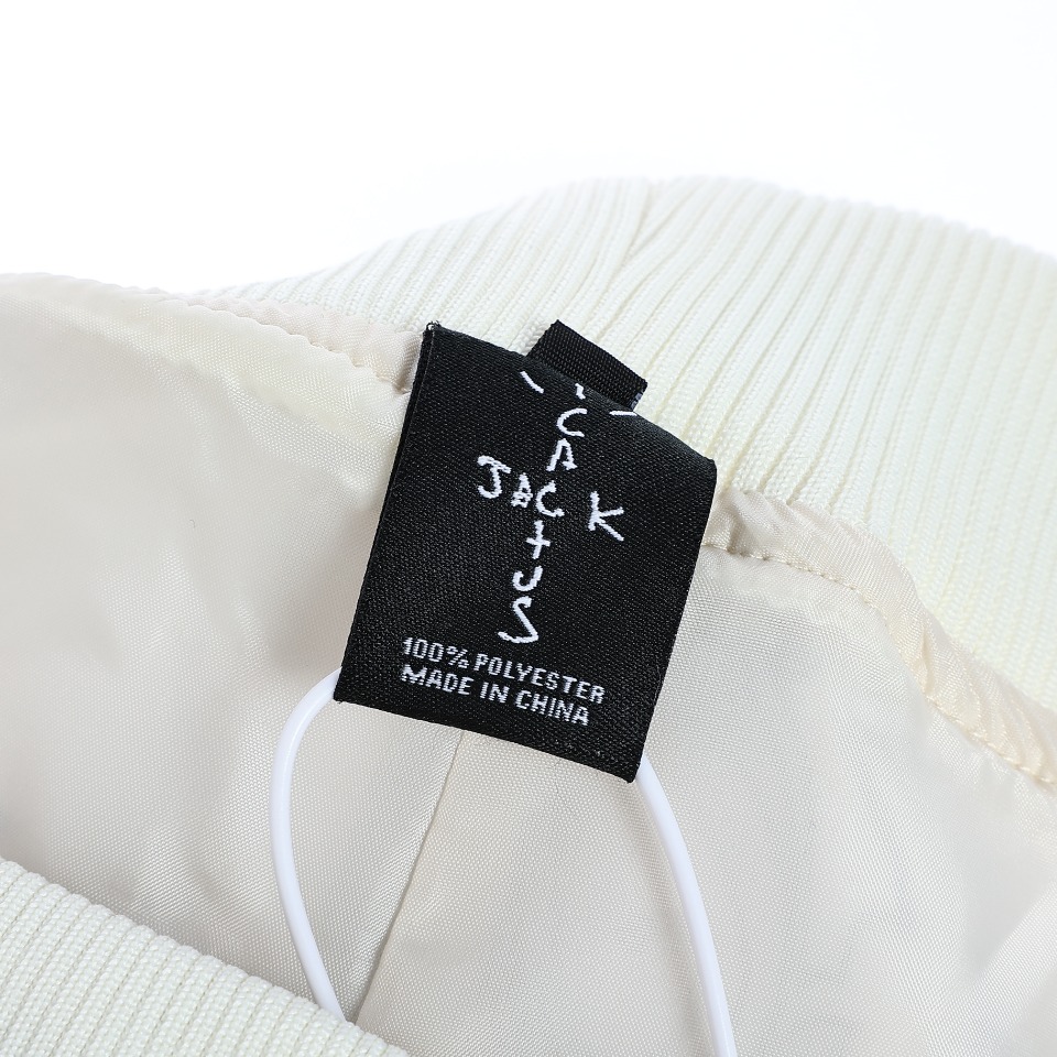 YESKICKS Travis Scott x Air Jordan Black And White Color Clash Casual Beach Pants for Unisex - Image 6