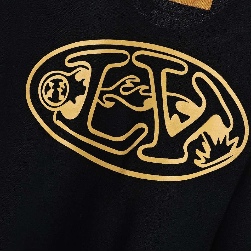 YESKICKS Louis Vuitton Van Print T-Shirt For Unisex Black And White - Image 6