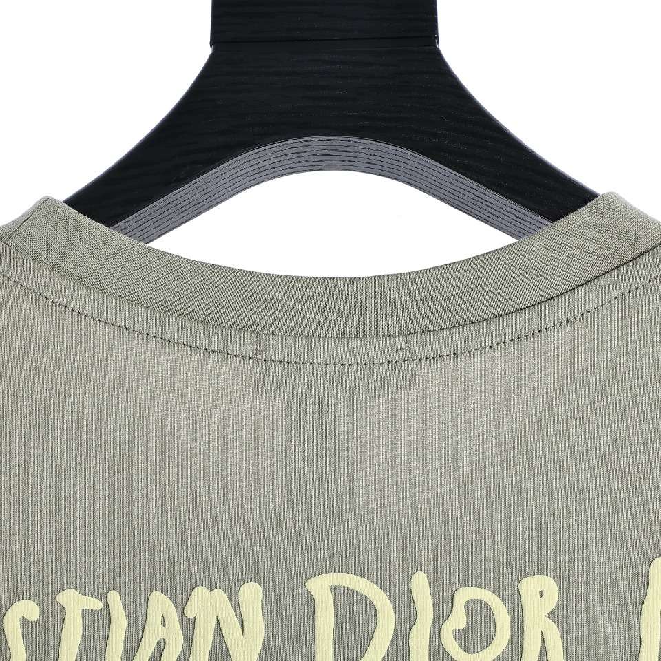 YESKICKS Dior Logo Print T-Shirt For Unisex - Image 6