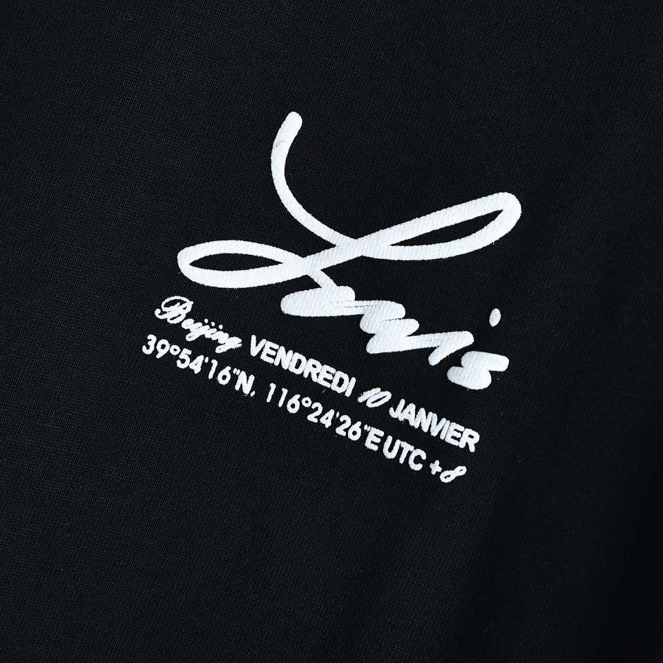 YESKICKS Louis Vuitton Black and White Sketch City Foam Printed Foam Short Sleeve T-Shirt For Unisex - Image 6