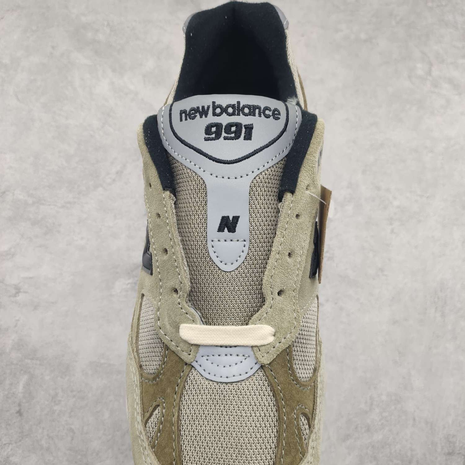 YESKICKS New Balance 991 MiUK JJJJound Grey Olive M991JJA - Image 7
