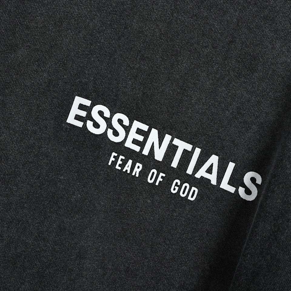 YESKICKS Essentials x Fear OF God Logo Letter Print T-Shirt for Unisex - Image 6