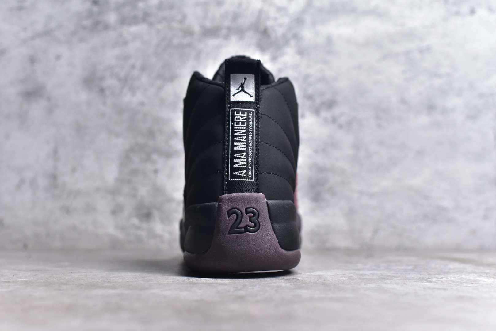Air Jordan 12 Retro SP A Ma Maniére Black Replica Sneaker DV6989-001 - Image 6