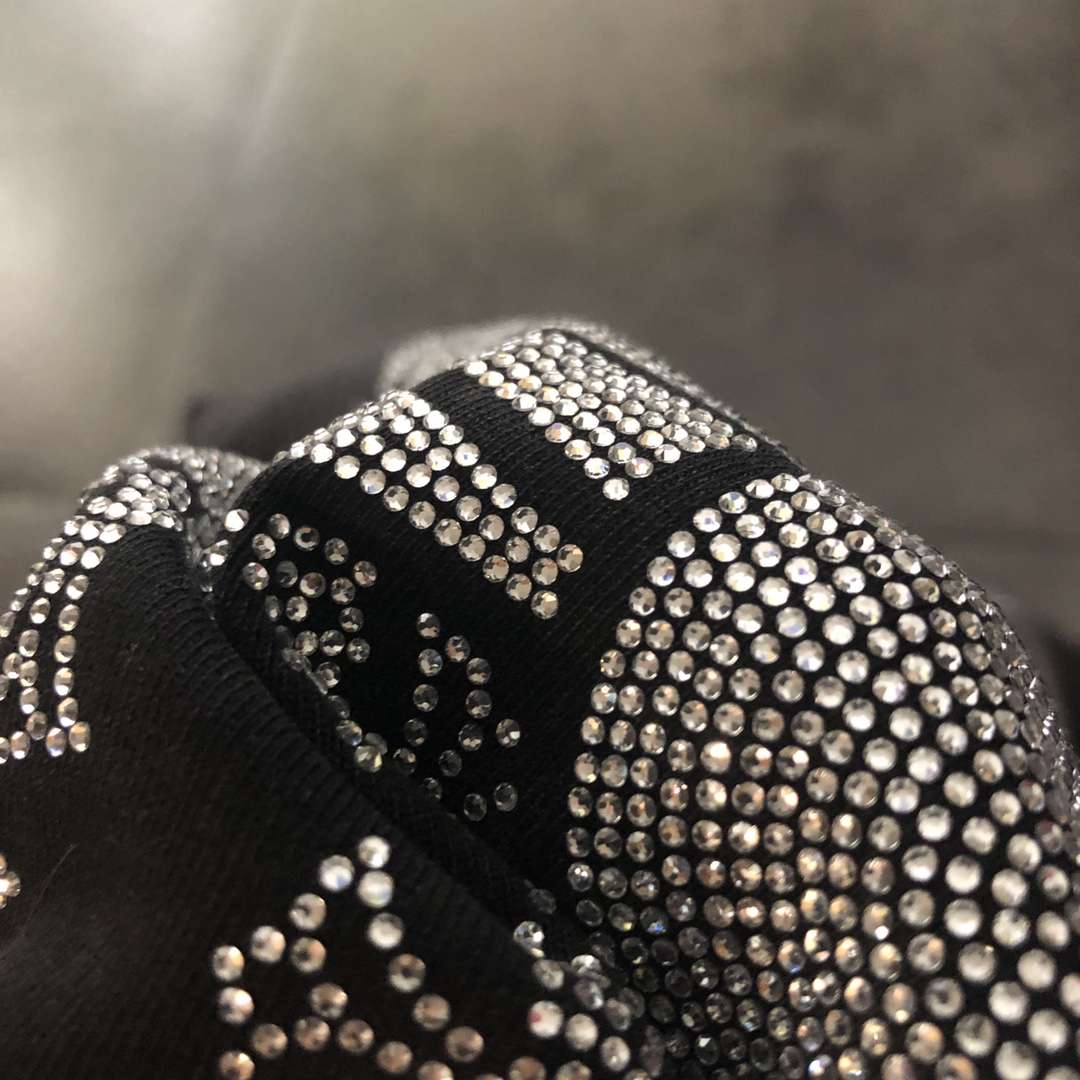 YESKICKS Chrome Hearts Vintage Cross Pattern Logo Print T- Shirt For Unisex Black - Image 6