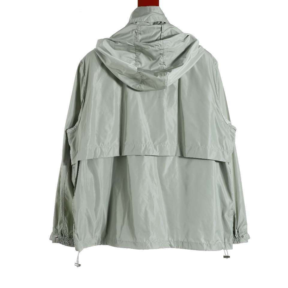 YESKICKS DIOR Embroidered Zip-front Windbreaker Jacket for Unisex - Image 7