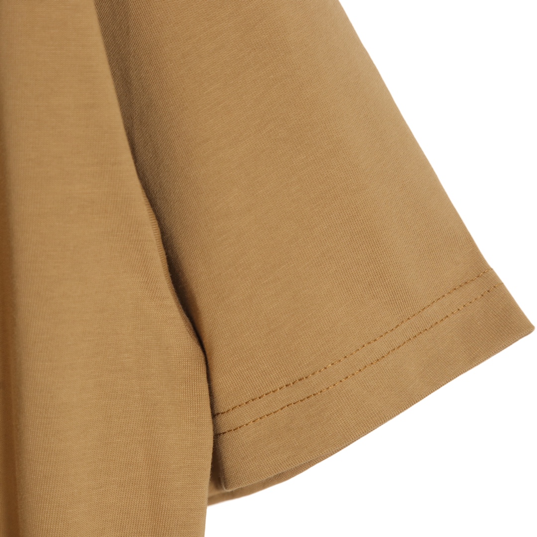 YESKICKS Balenciaga Reverse Letter Embroidery Round Neck Short Sleeve T-Shirt for Unisex - Image 7