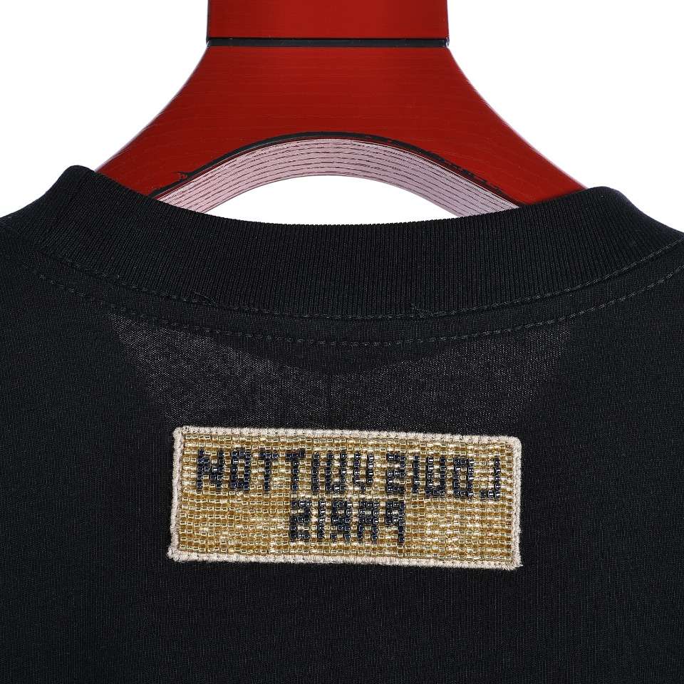 YESKICKS Louis Vuitton Metallic Beaded Short Sleeve T-Shirt For Unisex - Image 7