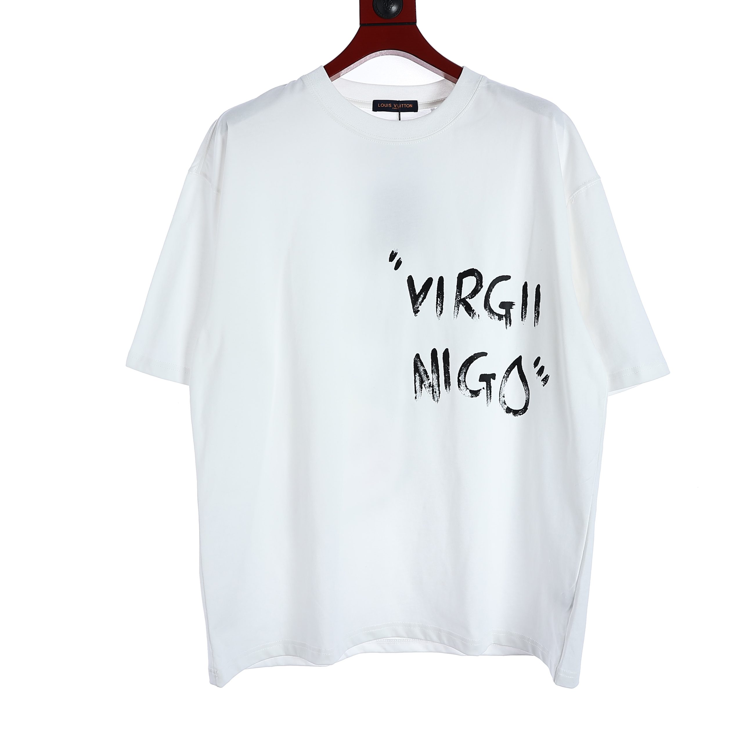 YESKICKS Louis Vuitton Graffiti Duck T-Shirt For Unisex Black And White - Image 7