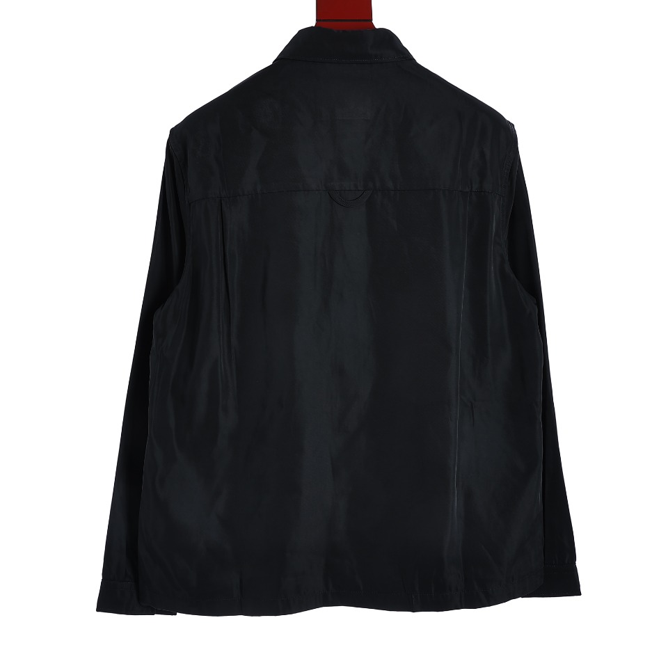 YESKICKS Prada Recycled Nylon Shirt Jacket For Men - Image 7
