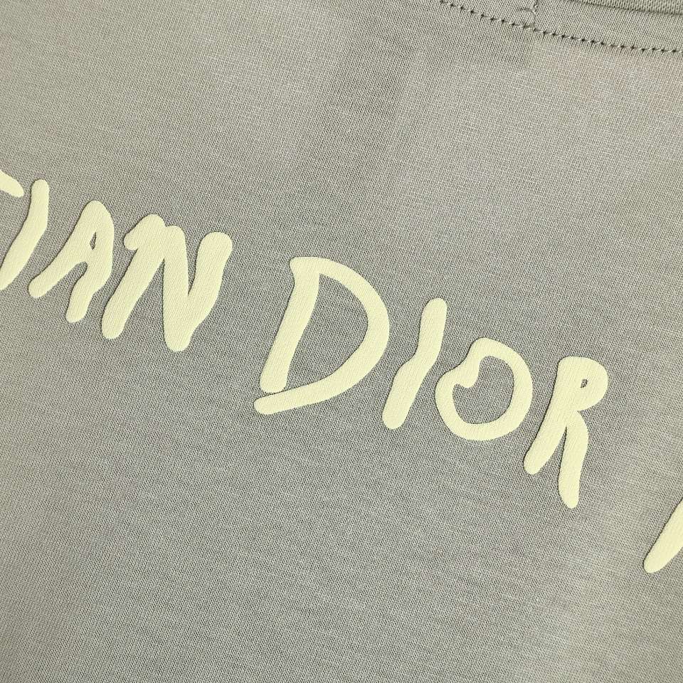 YESKICKS Dior Logo Print T-Shirt For Unisex - Image 7