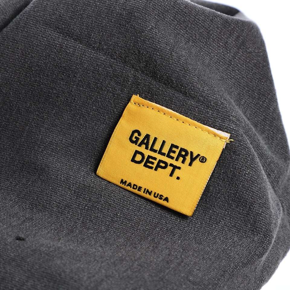 YESKICKS Gallery Dept Skull Pocket Printed Washed Aged Torn Short Sleeve T-Shirt For Unisex - Image 7