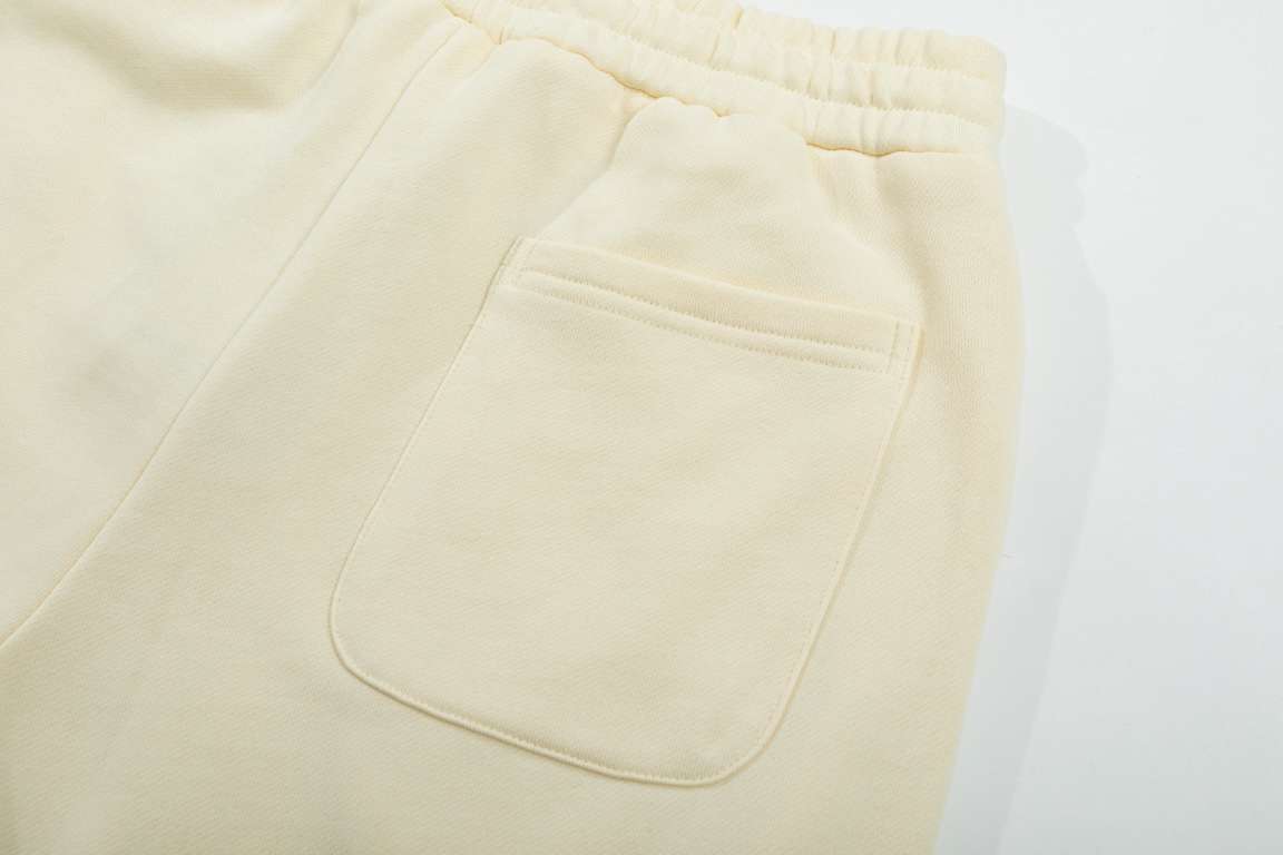 YESKICKS Givenchy Short Pants Casual Style Pants Logo Print For Unisex Black And Apricot - Image 7