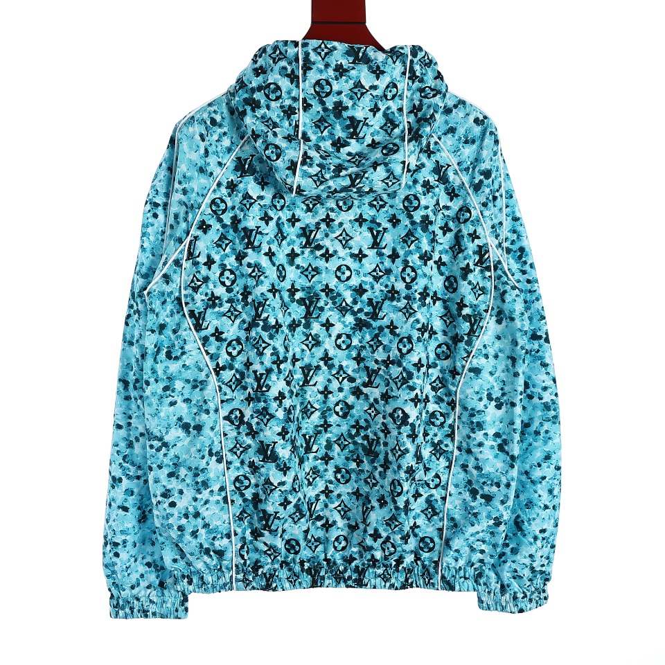 YESKICKS Louis Vuitton Monogram 23FW Long Sleeve Zip-up Hooded Jacket For Unisex - Image 7