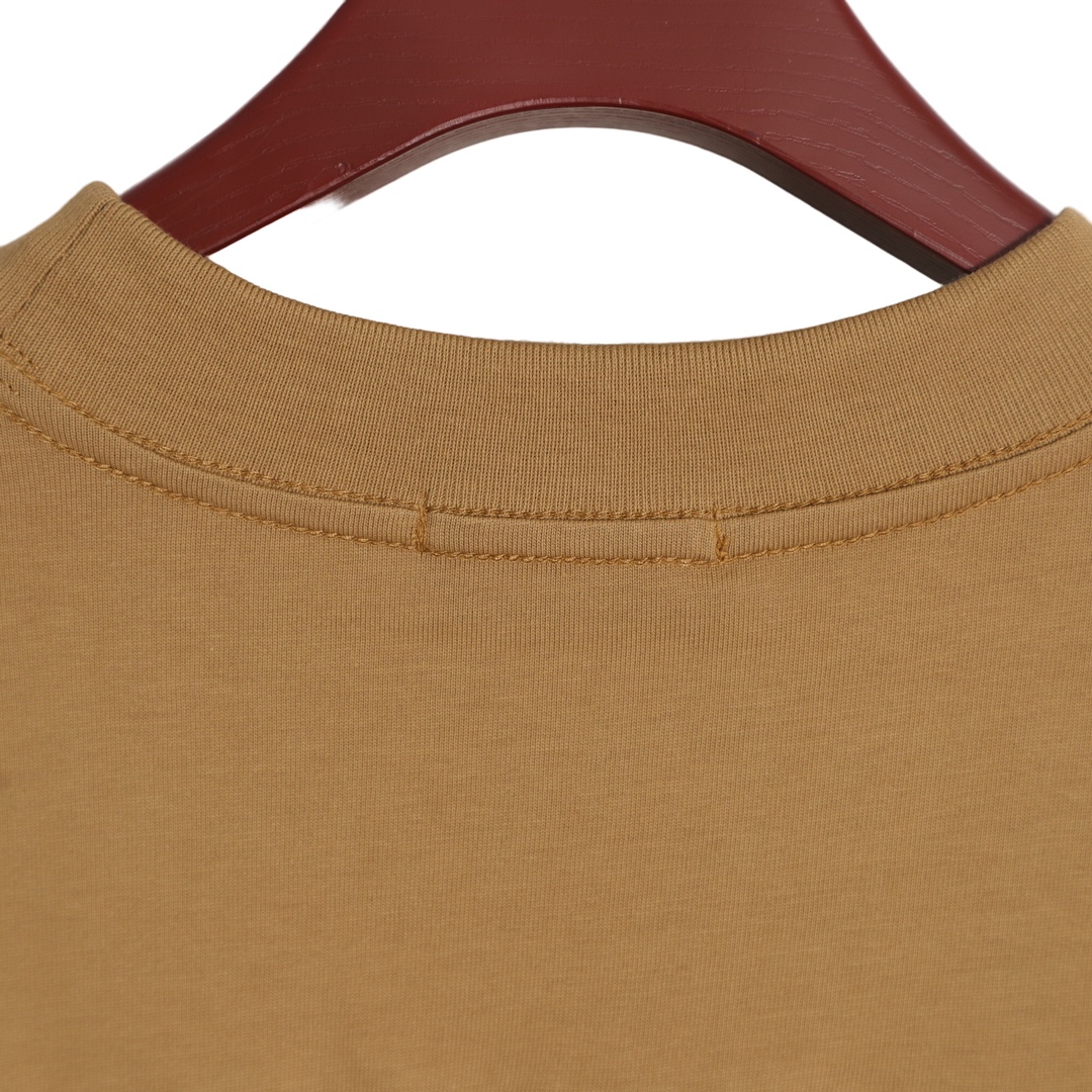 YESKICKS Balenciaga Reverse Letter Embroidery Round Neck Short Sleeve T-Shirt for Unisex - Image 8