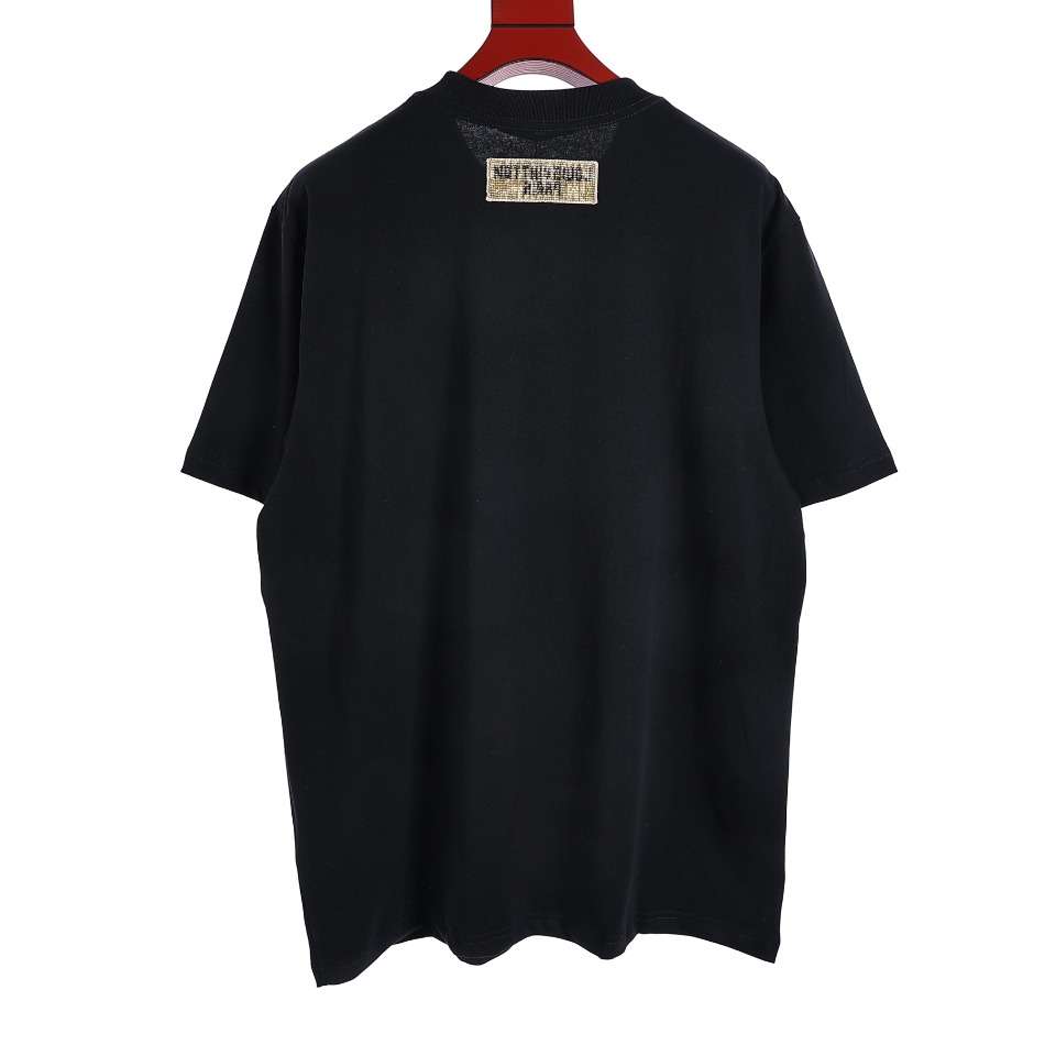 YESKICKS Louis Vuitton Metallic Beaded Short Sleeve T-Shirt For Unisex - Image 8