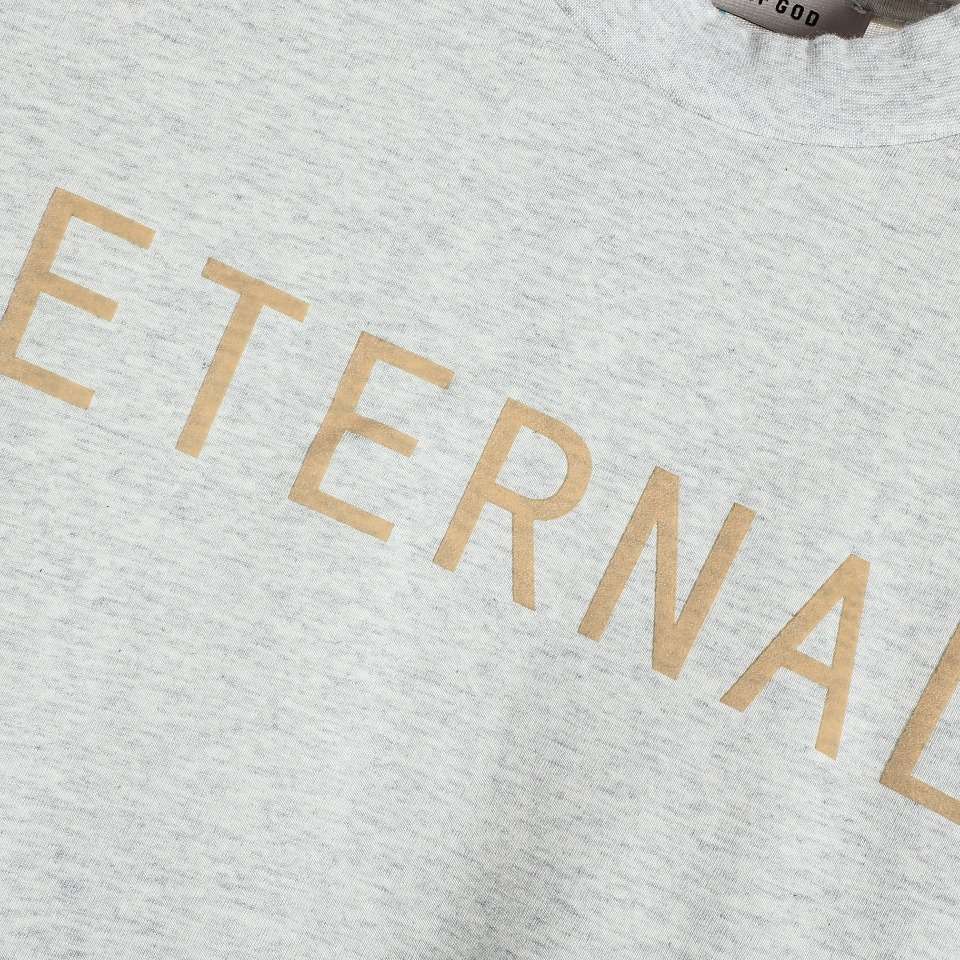 YESKICKS Fear Of God Logo Print Short Sleeve T-Shirt for Unisex - Image 8